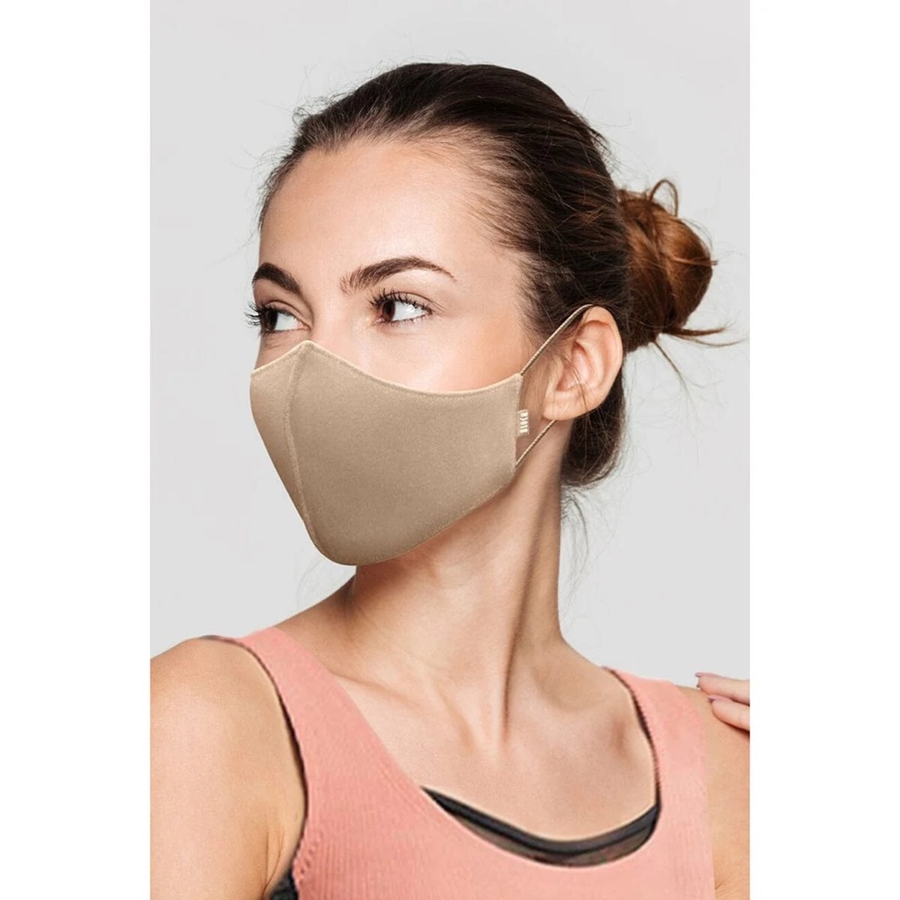 Bloch 3 Pack Tan Fabric Face Masks